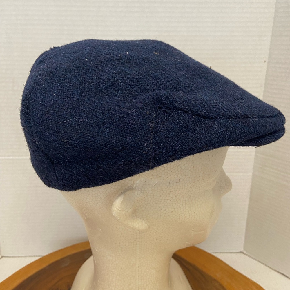 Harris Tweed Vintage Wool Peaky Blinders News Boy Paper Boy Cap